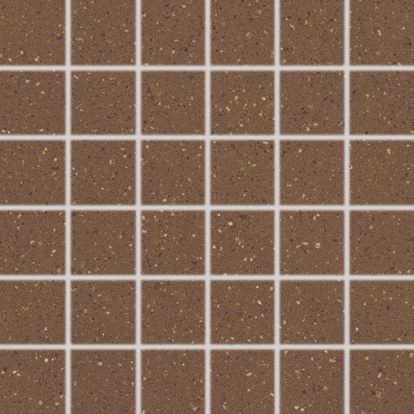 Мозаика Rako Compila Brown-Red DDM05869, цвет коричневый, поверхность матовая, квадрат, 300x300