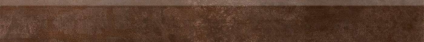 Бордюры Floor Gres Flowtech Russet Nat 6mm Bs 756630, цвет коричневый, поверхность матовая, прямоугольник, 46x600