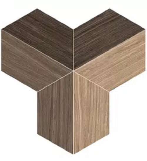 Керамогранит Casa Dolce Casa Nature Mood Hexagon Mix 2 Comforft 775399, цвет коричневый, поверхность матовая, шестиугольник, 600x600