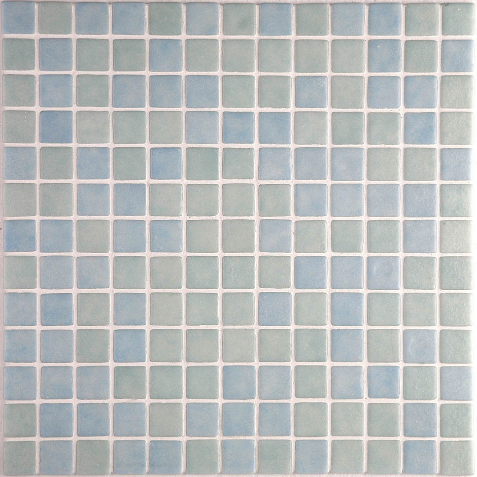 Мозаика Ezarri Mix 2518-В, цвет голубой, поверхность глянцевая, прямоугольник, 313x495