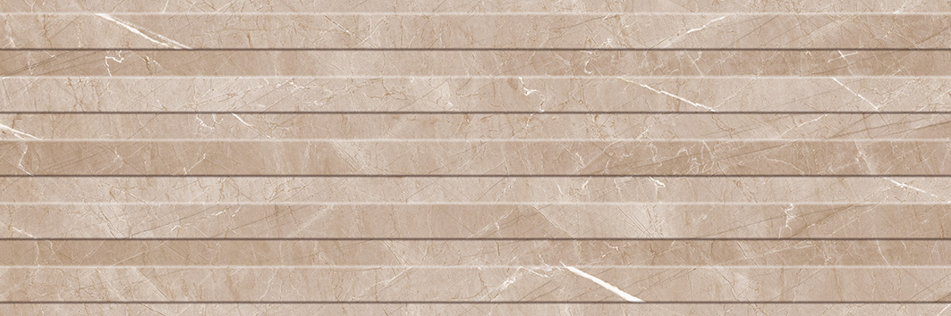 Керамическая плитка Керамин Канон 3Д Беж, цвет бежевый, поверхность матовая, прямоугольник, 300x900