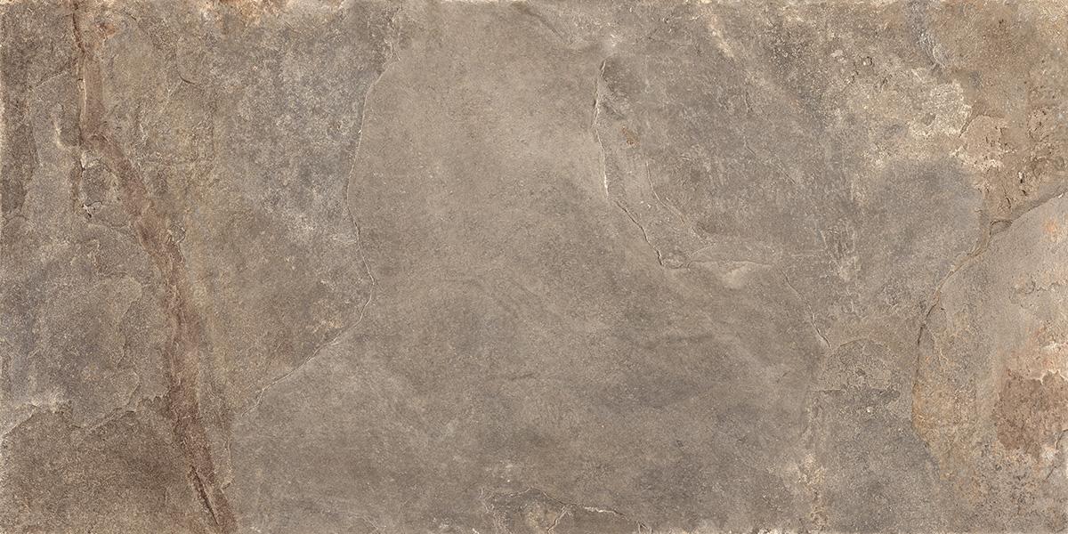 Керамогранит RHS Rondine Ardesie Taupe Ret J86980, цвет коричневый, поверхность матовая, прямоугольник, 600x1200