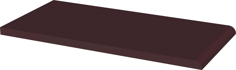 Ступени Paradyz Natural Brown Парапет, цвет коричневый, поверхность матовая, прямоугольник, 135x245