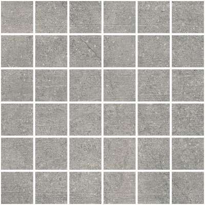 Мозаика Vitra Newcon Серебристо-Серый Матовый K9516728R001VTE0, цвет серый, поверхность матовая, квадрат, 300x300