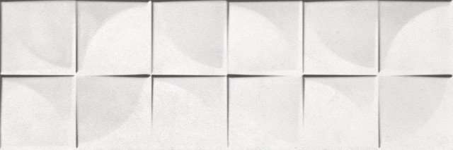 Керамическая плитка Ceramika Konskie Locarno White Quadra, цвет белый, поверхность глянцевая, прямоугольник, 250x7503