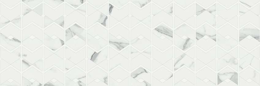 Керамическая плитка Benadresa Status Tip, цвет белый, поверхность глянцевая, прямоугольник, 400x1200