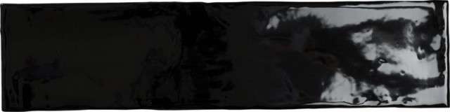 Керамическая плитка Harmony Argila Poitiers-N/30 13240, цвет чёрный, поверхность глянцевая, под кирпич, 75x300