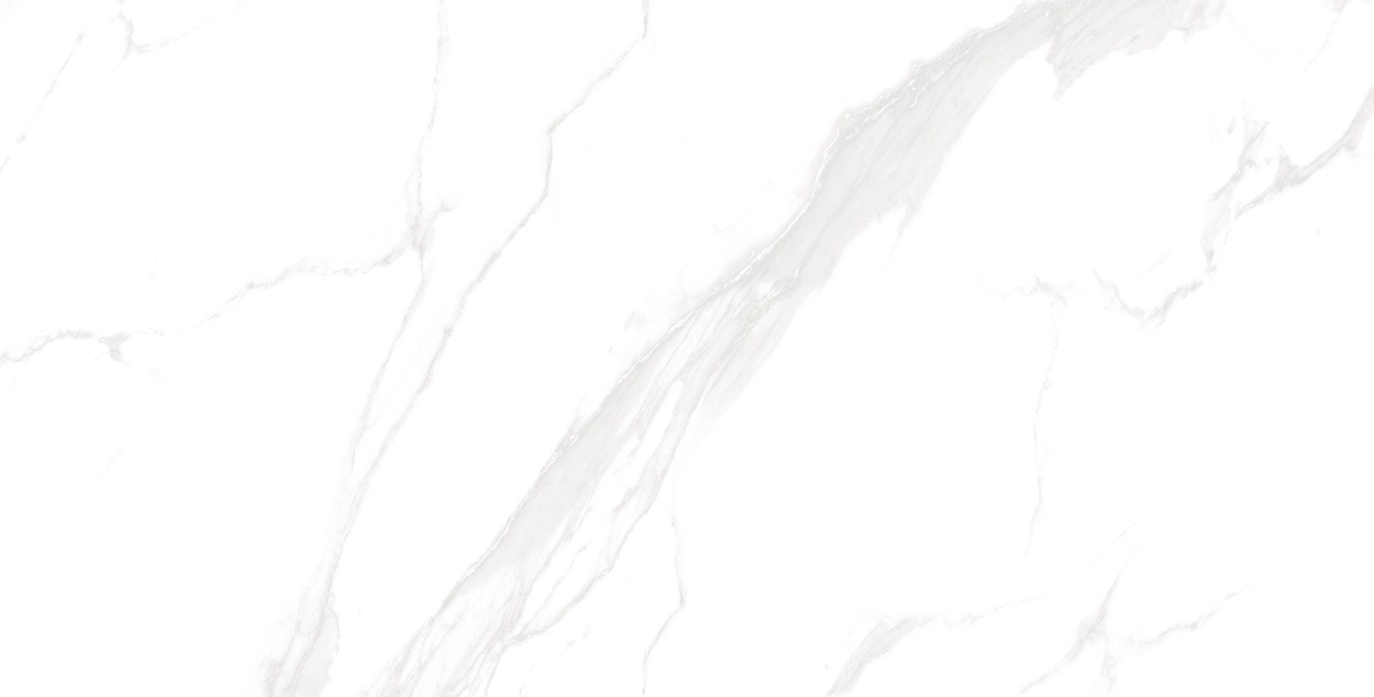 Керамогранит Arcadia Ceramica Mercury Statuario FP1018-A, цвет белый, поверхность полированная, прямоугольник, 600x1200