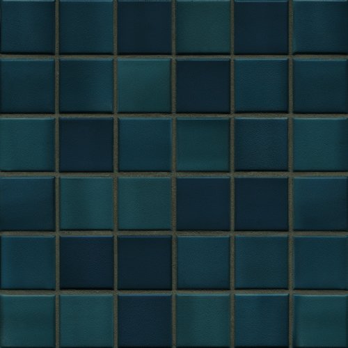 Мозаика Jasba 6859H Colours Bleu Ocean, цвет синий, поверхность матовая, квадрат, 316x316