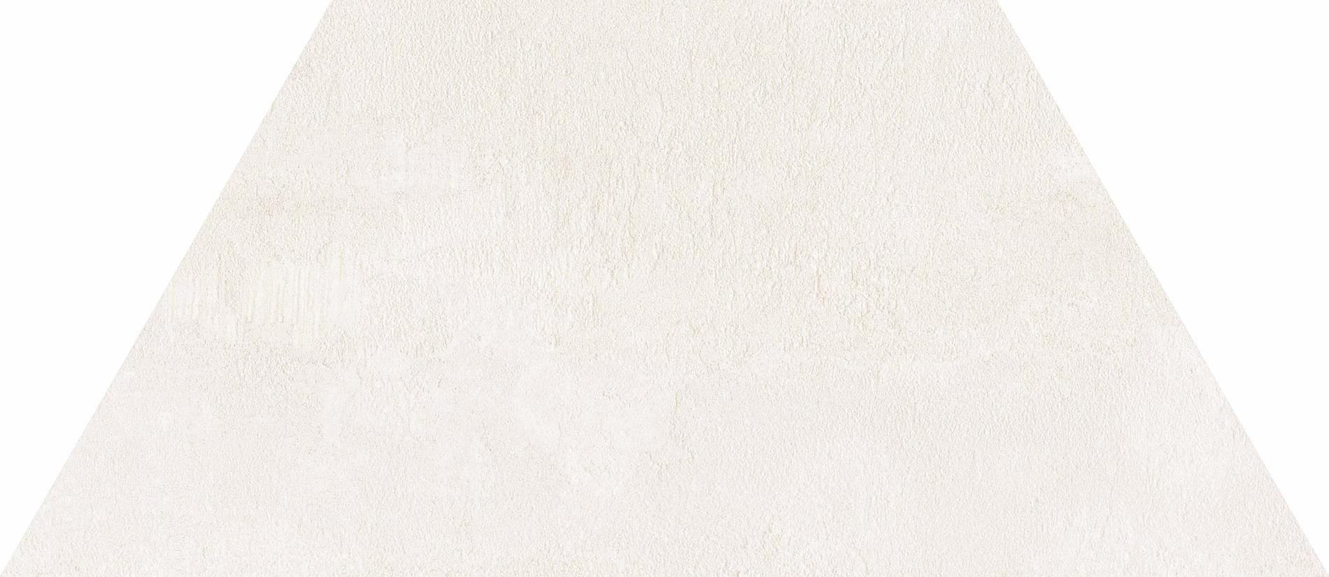 Керамогранит ABK Crossroad Chalk White Trapezio PF60000526, цвет белый, поверхность матовая, , 300x600