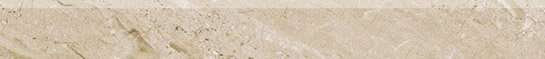 Бордюры Serenissima Gemme Battiscopa Daino Lux 1060532, цвет бежевый, поверхность полированная, прямоугольник, 65x600