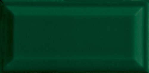 Керамическая плитка Ce.Si Metro Rame Diamante, цвет зелёный, поверхность глянцевая, кабанчик, 75x150