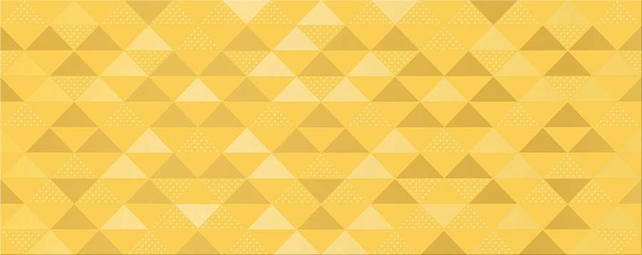 Декоративные элементы Azori Vela Ochra Confetti, цвет жёлтый, поверхность глянцевая, прямоугольник, 201x505