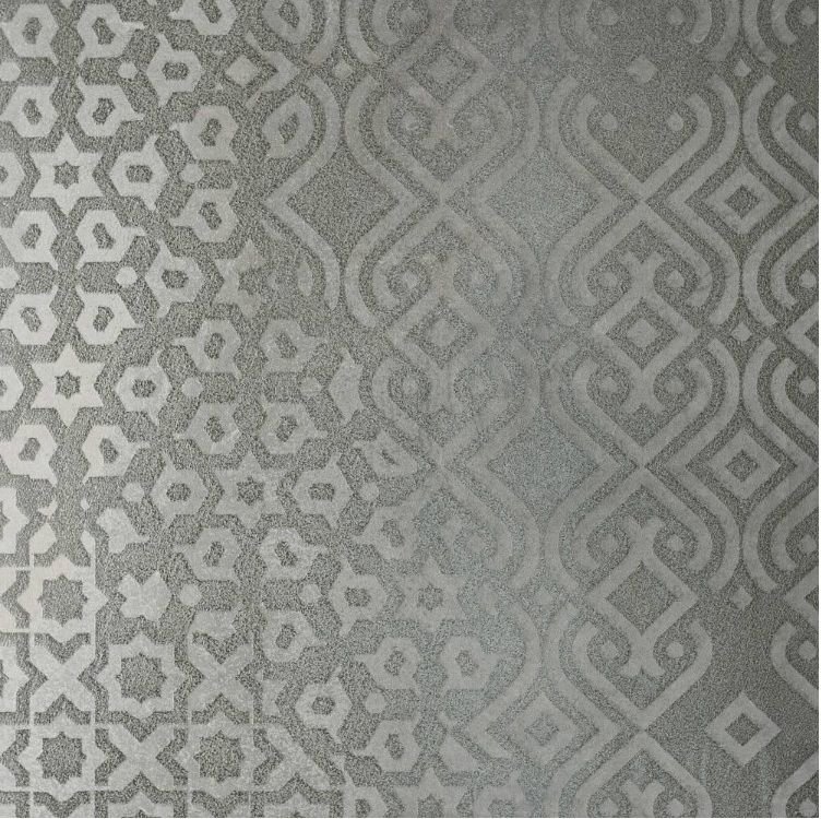 Керамогранит Grespania Fragua Silver, цвет серый, поверхность полированная, квадрат, 600x600