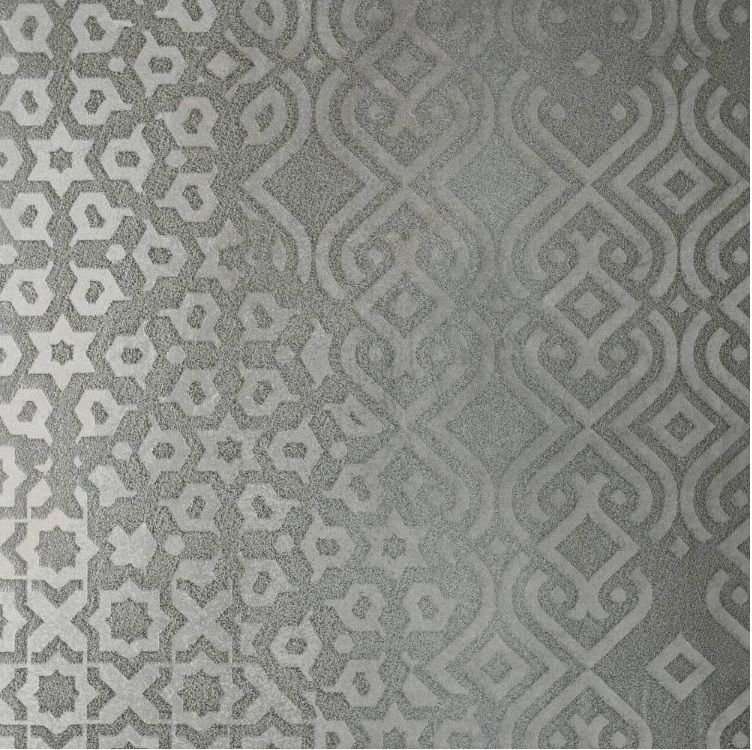 Керамогранит Grespania Fragua Silver, цвет серый, поверхность полированная, квадрат, 600x600