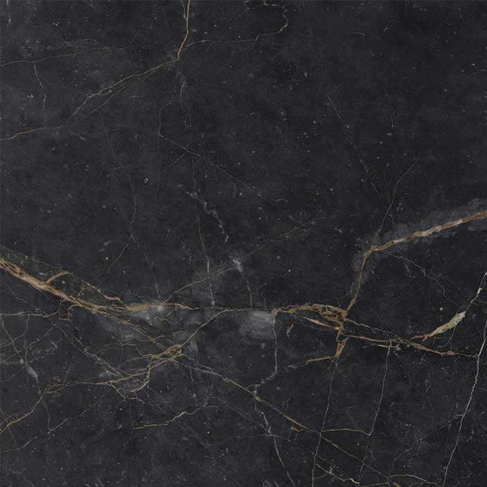 Керамогранит Colli Byron Marquinia, цвет чёрный, поверхность матовая, квадрат, 600x600