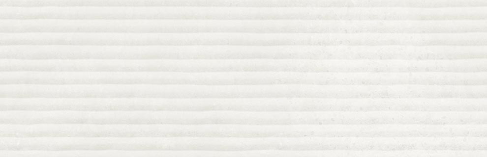 Керамогранит Vives Doha-R Seul-R Blanco, цвет белый, поверхность матовая рельефная, прямоугольник, 320x990