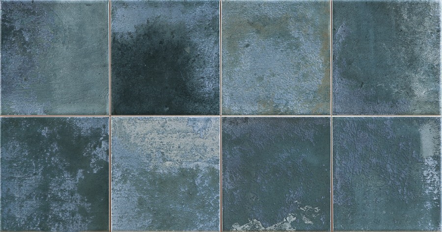 Керамическая плитка Pamesa Artisan Azul, цвет синий, поверхность глянцевая, прямоугольник, 316x600