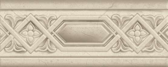 Бордюры APE Limestone Cenefa Cream, цвет бежевый, поверхность матовая, прямоугольник, 100x250