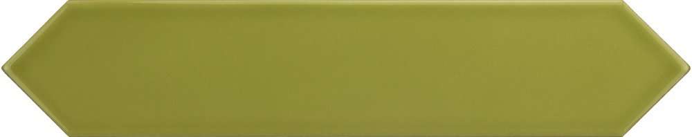 Керамическая плитка Equipe Arrow Apple 25828, цвет зелёный, поверхность глянцевая, прямоугольник, 50x250