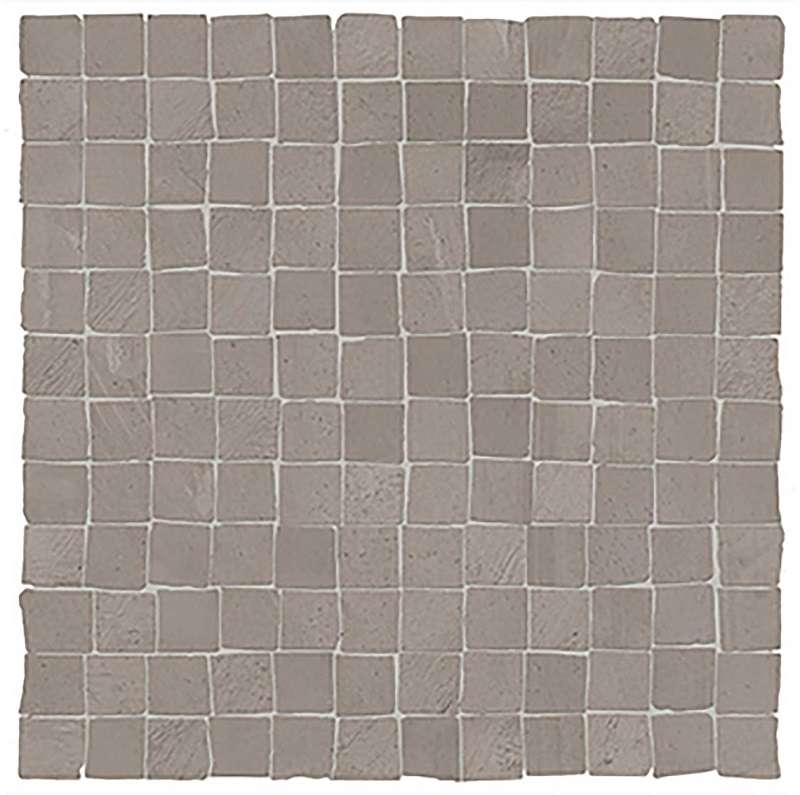 Мозаика Viva 99 Volte Mosaico Cenere Opaco E2RH, цвет коричневый, поверхность матовая, квадрат, 300x300