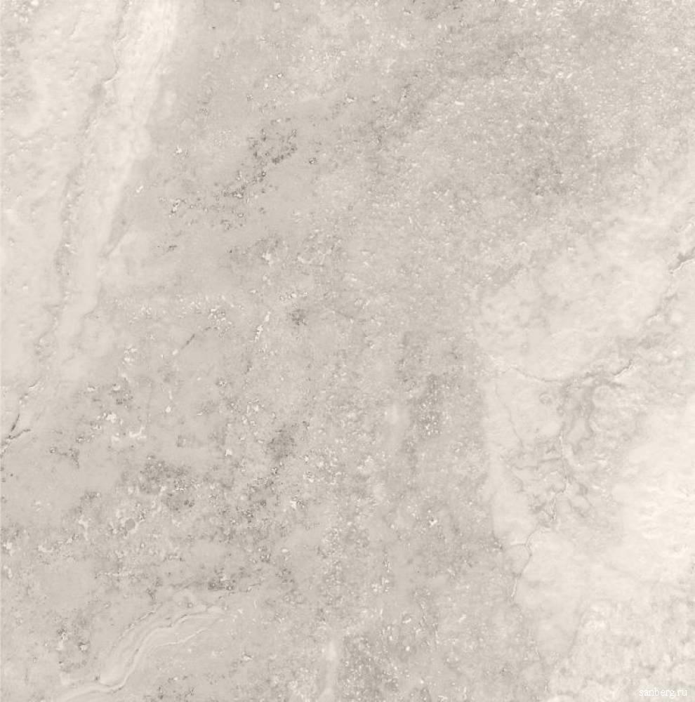 Керамогранит Cristacer Travertino Di Caracalla Bianco, цвет бежевый, поверхность матовая, квадрат, 592x592