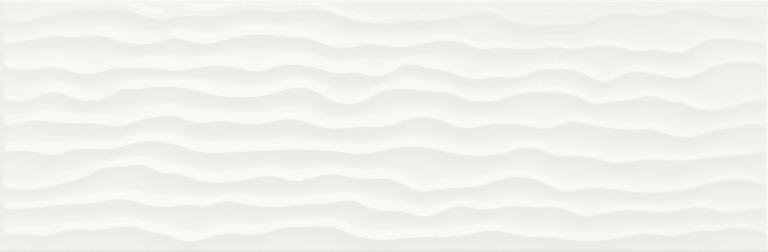 Керамическая плитка Ragno Frame Milk Strutturato R4YH, цвет белый, поверхность глянцевая 3d (объёмная), прямоугольник, 250x760