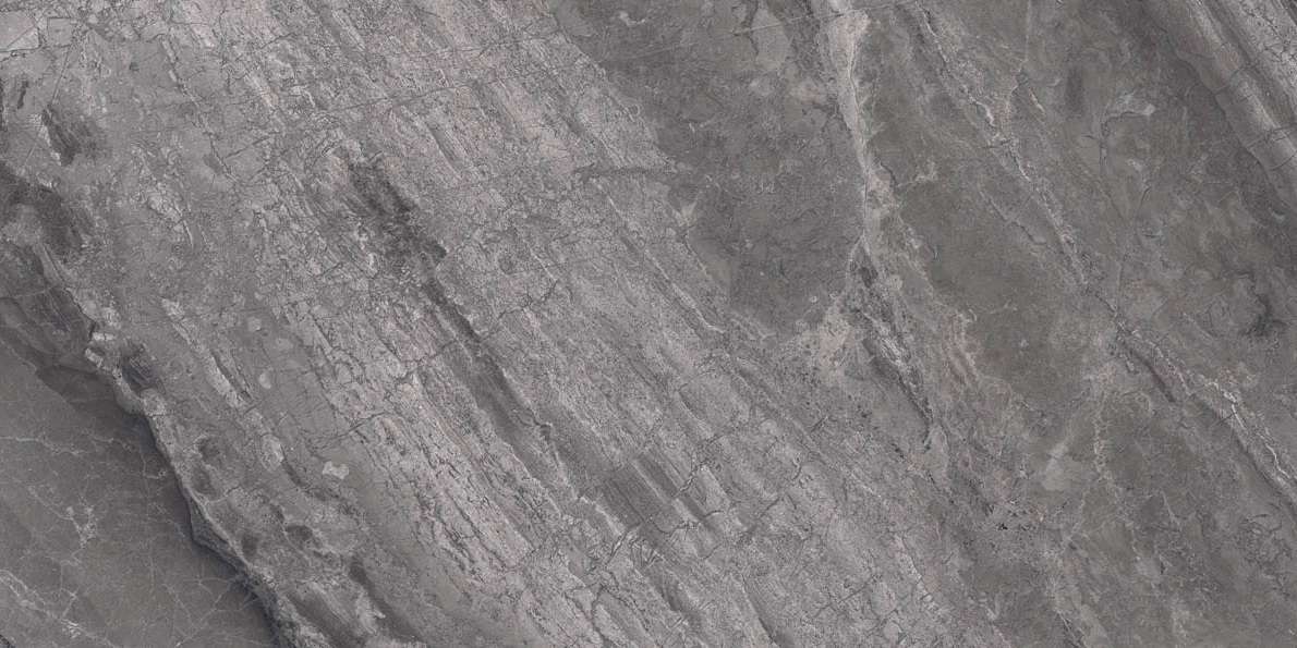 Керамогранит Cerdomus Supreme Charcoal Lev Rett 75405, цвет серый, поверхность полированная, прямоугольник, 600x1200