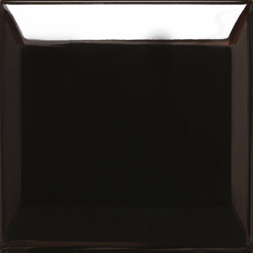 Керамическая плитка Self Style Victorian Tozzetto Diamond Black cvi-046, цвет чёрный тёмный, поверхность глянцевая, квадрат, 75x75