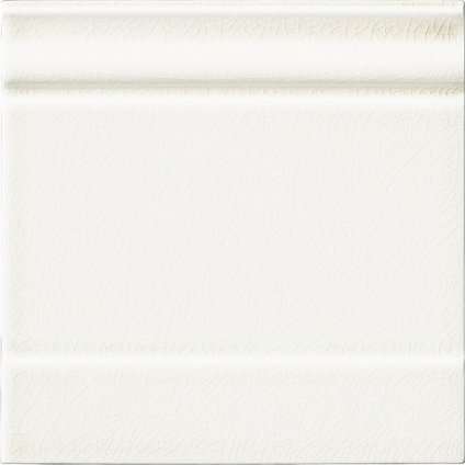 Бордюры Grazia Maison Zoccolo Blanc Cr. ZOM1, цвет белый, поверхность глянцевая, квадрат, 200x200
