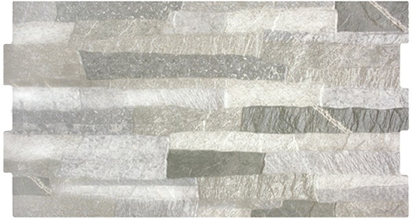 Керамогранит Porcelanicos HDC Viena Gris 200989, цвет серый, поверхность матовая, под кирпич, 300x600