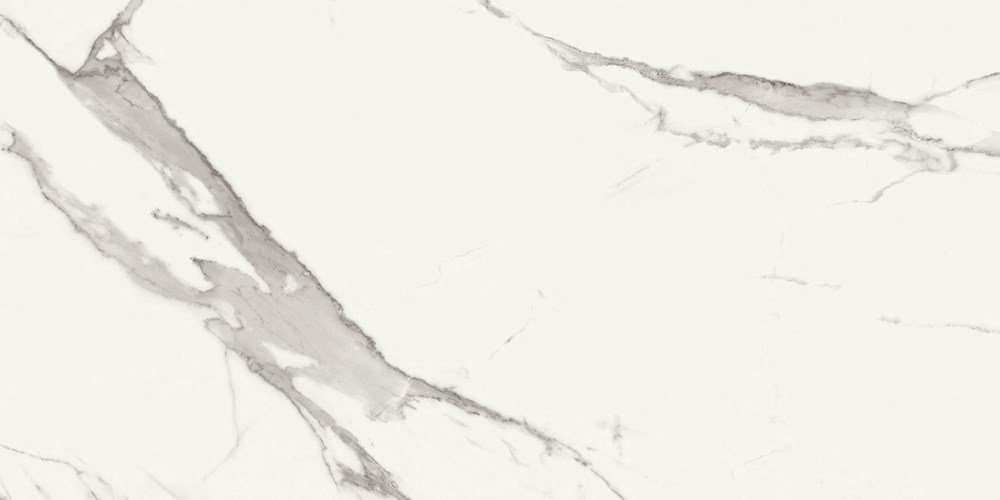 Керамогранит Vallelunga Statuario Lapp Ret 6000384, цвет белый, поверхность лаппатированная, прямоугольник, 300x600