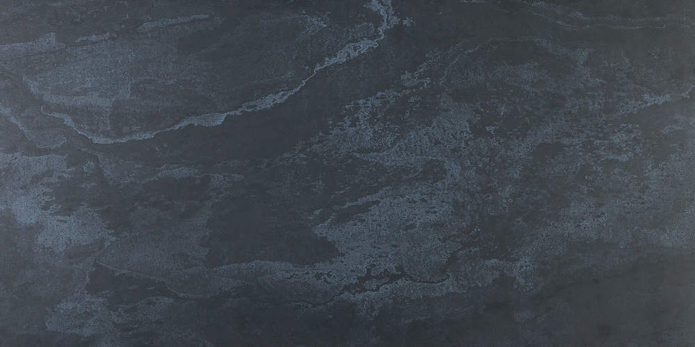 Керамогранит Pamesa Fiume Nero Matt, цвет чёрный, поверхность матовая, прямоугольник, 600x1200