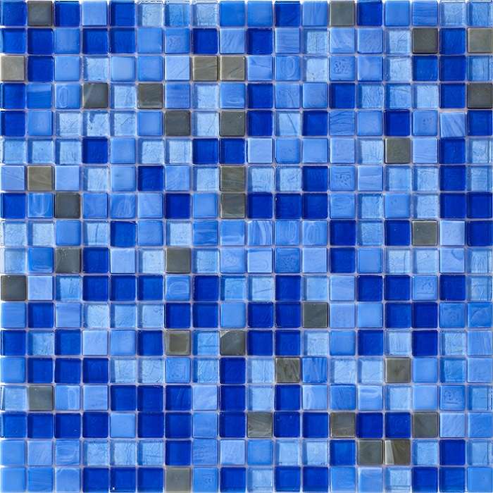 Мозаика L'Antic Colonial Water Ocean Absolute 100273663, цвет синий, поверхность матовая, квадрат, 296x296