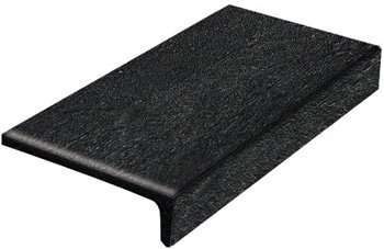 Ступени Imola Creative Concrete Creacon ER30N, цвет чёрный тёмный, поверхность матовая, прямоугольник с капиносом, 150x300x40