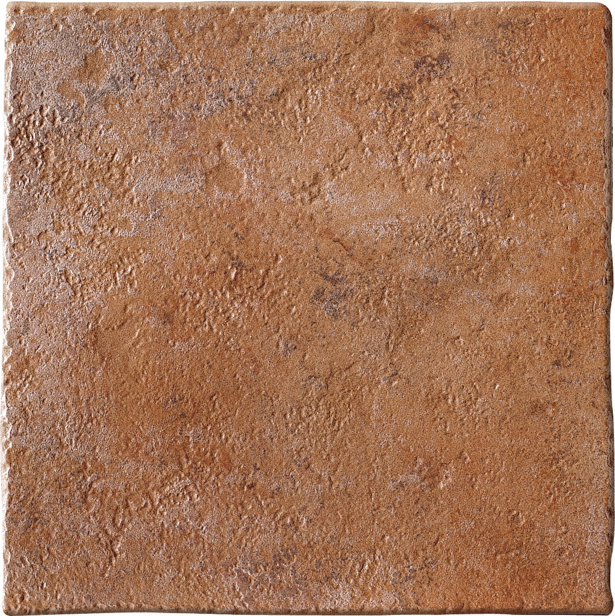 Керамогранит Keradom Selciaia Cotto Grainy, цвет оранжевый терракотовый, поверхность структурированная, квадрат, 250x250