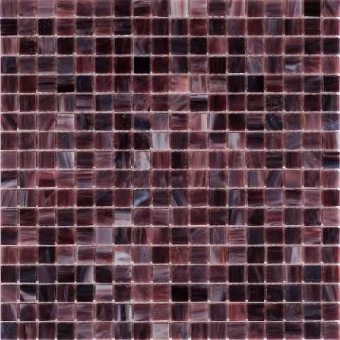 Мозаика Alma Mosaic Smalto SM10, цвет бордовый, поверхность глянцевая, квадрат, 150x150