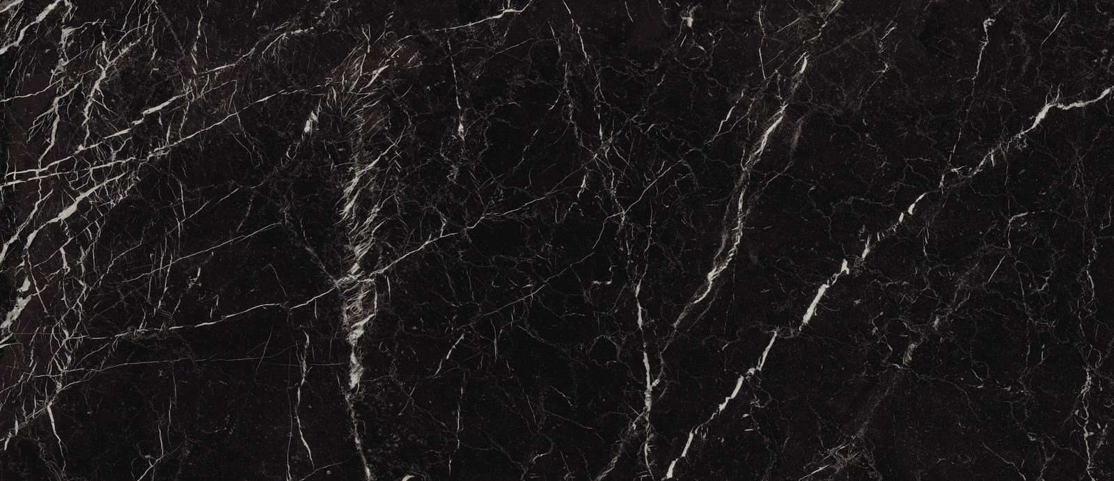Широкоформатный керамогранит Marazzi Italy Grande Marble Look Elegant Black Lux M71P, цвет чёрный, поверхность полированная, прямоугольник, 1200x2780