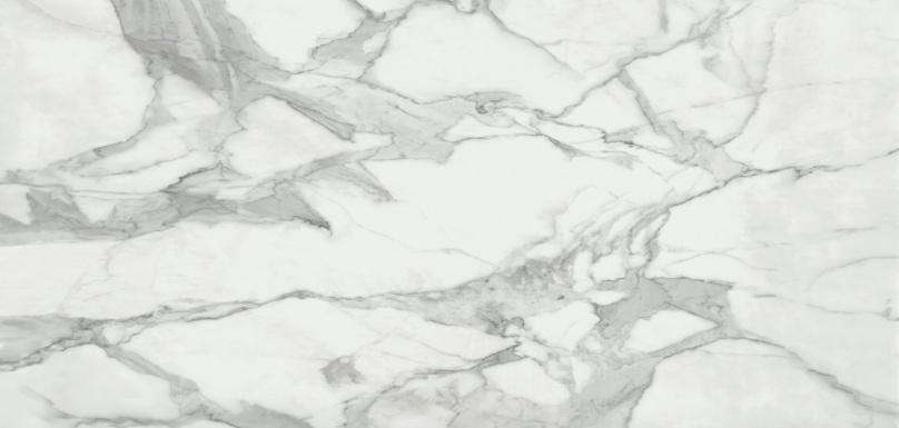 Широкоформатный керамогранит Baldocer Invictus Pulido B, цвет белый, поверхность глянцевая, прямоугольник, 1200x2600