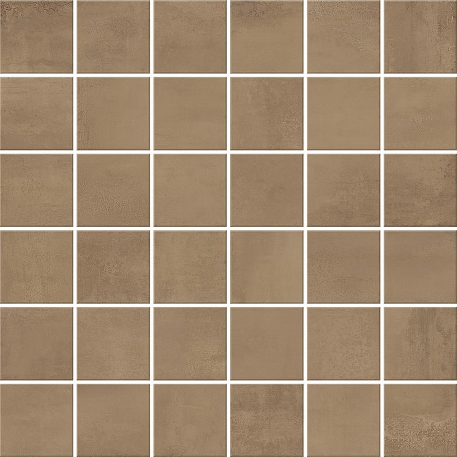 Мозаика Monocibec Blade Muse Mos (4,7X4,7) 120199, цвет коричневый, поверхность матовая, квадрат, 300x300