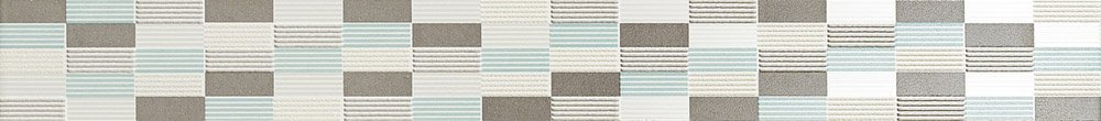 Бордюры Love Tiles Acqua Barra Costa Turchese, цвет разноцветный, поверхность глянцевая, прямоугольник, 50x450