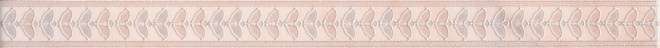 Бордюры Kerama Marazzi Флораль Hgd\A346\15117, цвет бежевый, поверхность матовая, прямоугольник, 34x400