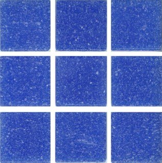Мозаика Irida Gamma И10.19(2), цвет синий, поверхность глянцевая, квадрат, 318x318
