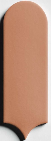 Керамическая плитка Natucer Fan Clay Matt, цвет терракотовый, поверхность матовая, чешуя, 72x195