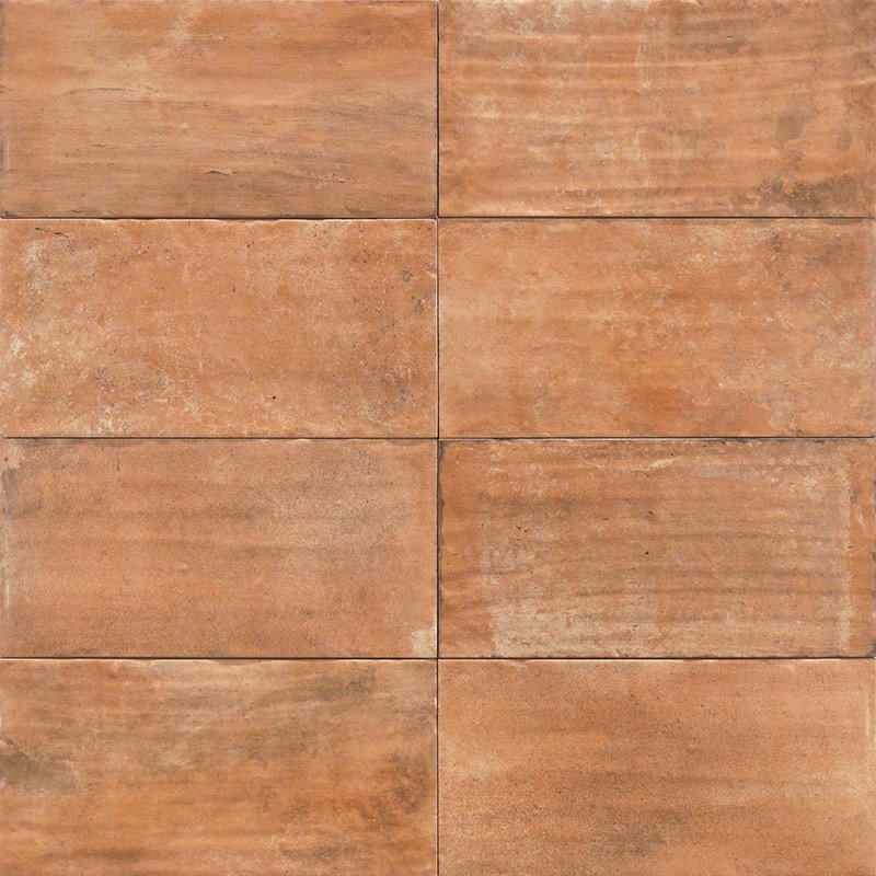 Керамическая плитка Mainzu Aterra Cotto, цвет терракотовый, поверхность матовая, прямоугольник, 150x300