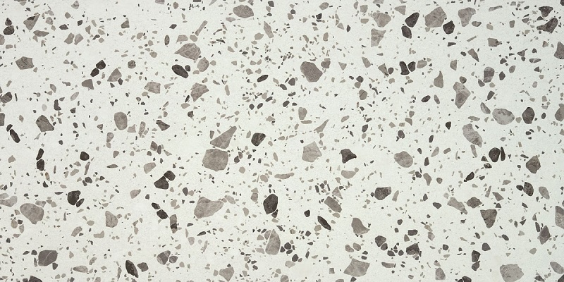Керамогранит STiles ceramic Azzo Grey, цвет чёрно-белый, поверхность матовая, прямоугольник, 600x1200