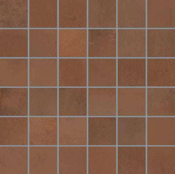 Мозаика La Faenza MK.Terra 30R, цвет коричневый, поверхность матовая, квадрат, 300x300