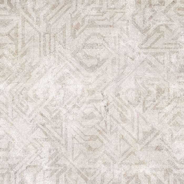 Декоративные элементы Керамин Детроит 1Д Тип 2 Светло-Серый, цвет бежевый, поверхность матовая, квадрат, 500x500