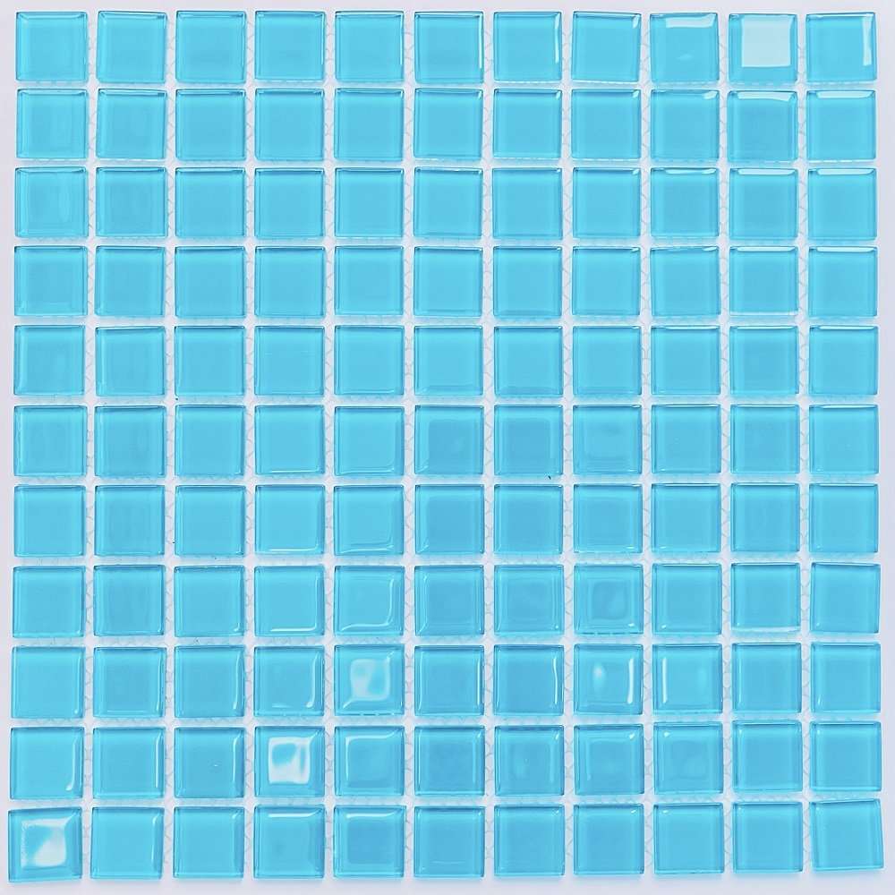 Мозаика Bonaparte Bonaparte Azov, цвет голубой, поверхность глянцевая, квадрат, 300x300