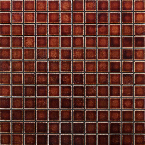 Мозаика Skalini Mercrury MRC (Caramel)-2, цвет коричневый, поверхность глянцевая, квадрат, 300x300